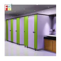 2020 hot sale formica laminate phenolic Fouling resistance toilet cubicle partition Metal honeycomb panel toilet partition