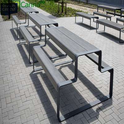 Highly UV Weather Resistant Bend HPL Seats Tabletops Park Bench Outdoor