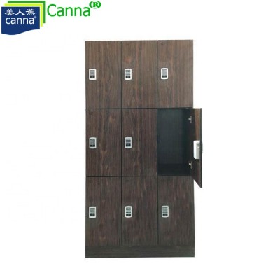 Canna Elegant Wood Color Tiers Phenolic Staff  Locker