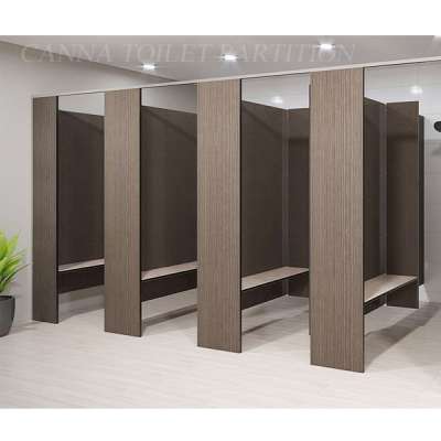 toilet partition compact hpl wood carving partition