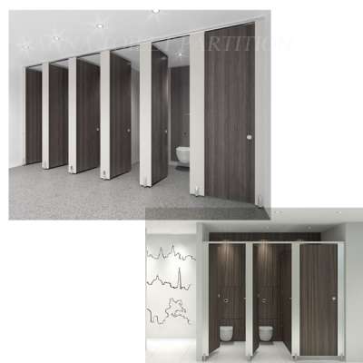 solid phenolic core partition hpl toilet partition wood toilet partitions