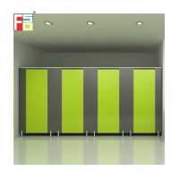 wholesale High quality phenolic hpl toilet cubicle partitions  12mm thickness phenolic board public urinal partition