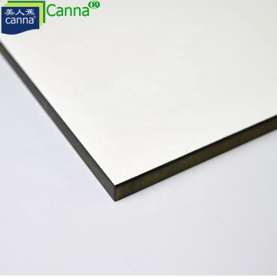 12mm White Surface Color Black Core HPL Compact Laminate Board Table Tops